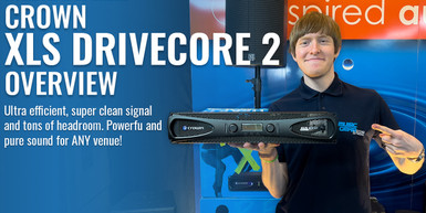 Crown XLS DriveCore 2 Series | Overview