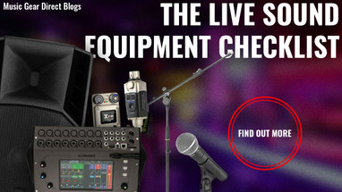 Live Sound Equipment Checklist