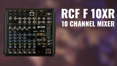 RCF F 10XR Mixer RCF F 10XR Mixer