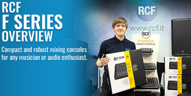 RCF F Series Mixers | Overview RCF F Series Mixers | Overview