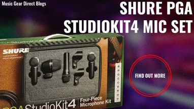 Shure PGA STUDIO KIT 4 | Four Piece Microphone Set