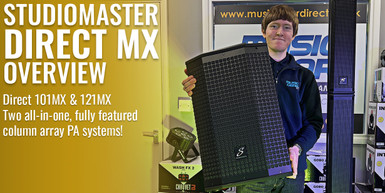 Studiomaster DirectMX Series Overview Studiomaster DirectMX Series Overview