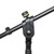 Gravity MS3122HDB Short Heavy Duty Microphone Stand with Folding Tripod Base