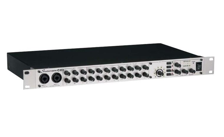 Studiomaster C3X 12 Channel 1U Professional Rackmount Mixer With DSP