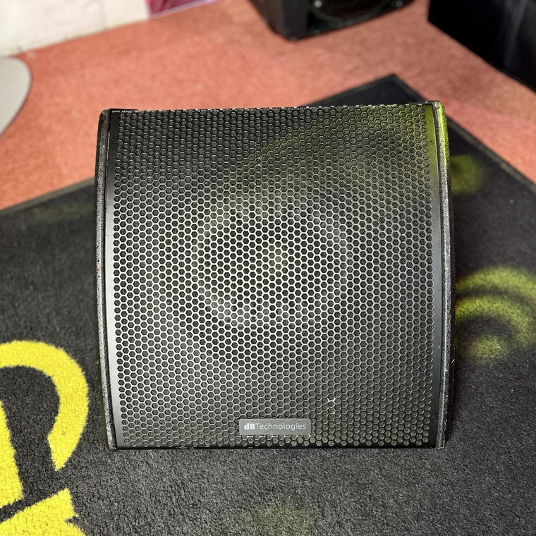 Used dB Technologies FMX10 10" 400W RMS 2 Way Coaxial Powered Floor Monitor