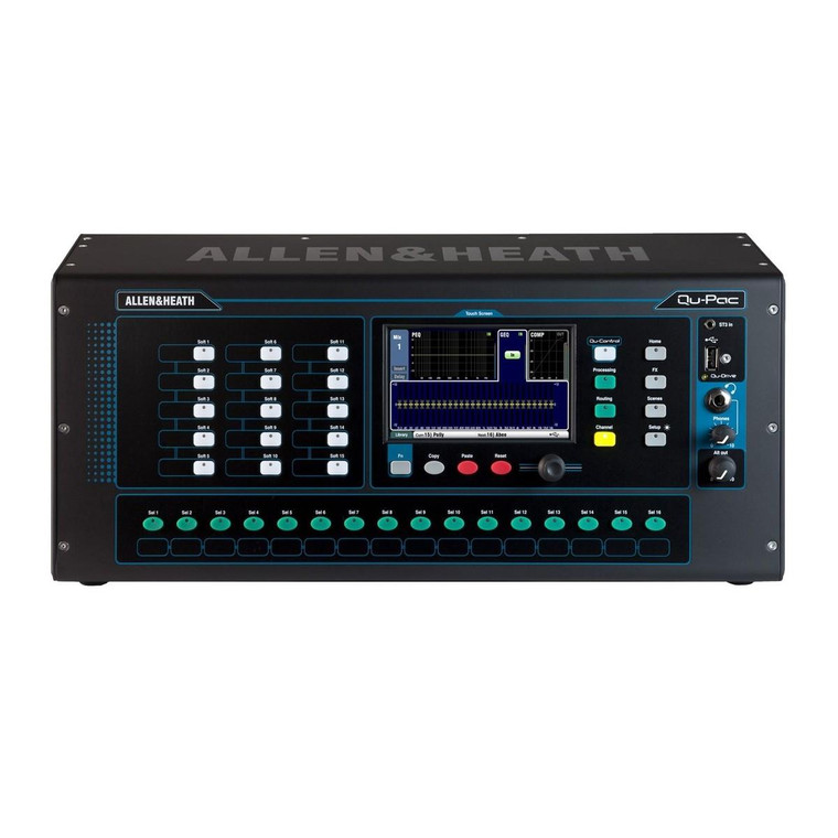 Allen & Heath QU-PAC Portable 22 In / 12 Out Digital Mixer