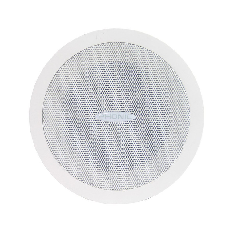 Phonic IW506 Hi Fidelity 6W In Ceiling Installation Speaker 100V or 8 Ohm