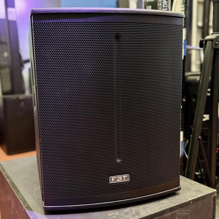 Used FBT X-SUB 115SA Active 1200W Subwoofer Speaker with 4 DSP Presets