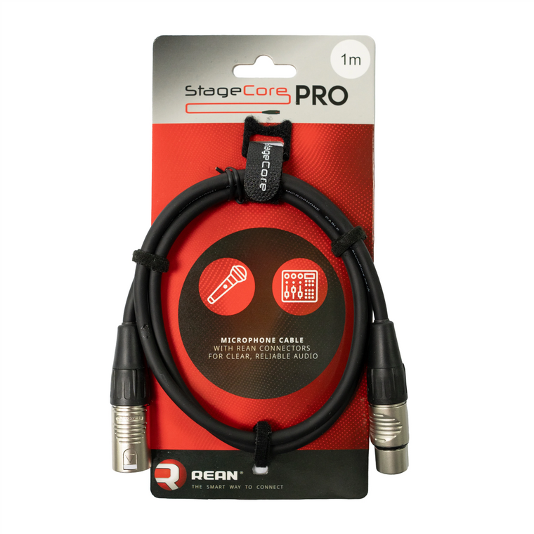 StageCore PRO 350 XLR - XLR Balanced Cable REAN Connectors 1.0m
