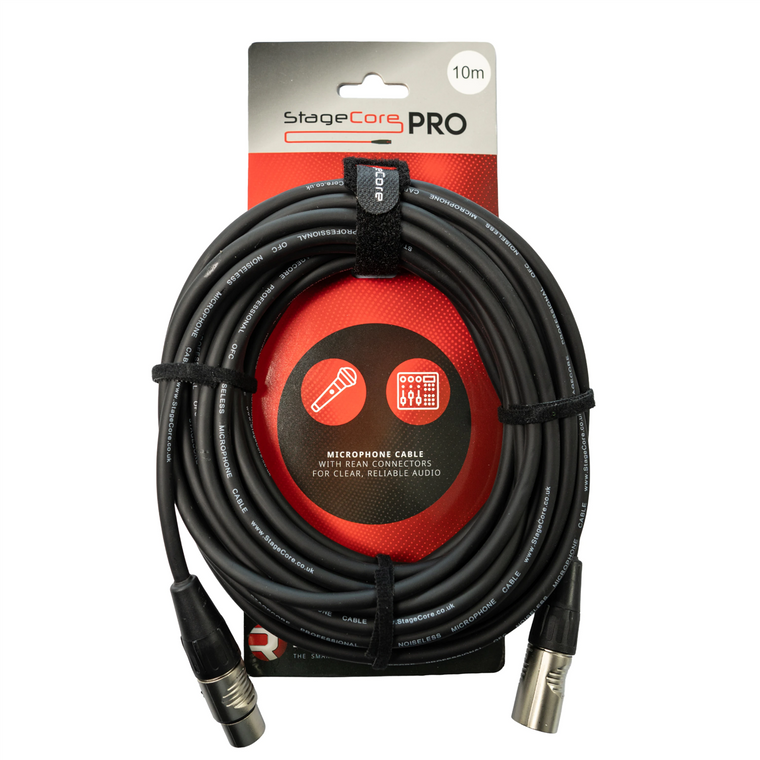 StageCore PRO 350 XLR - XLR Balanced Cable REAN Connectors 10m