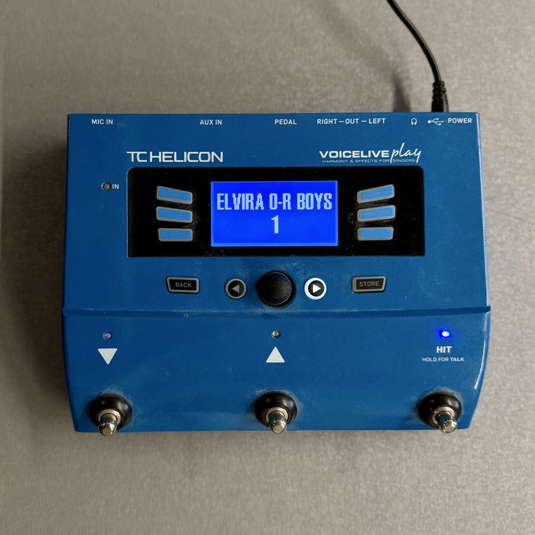 Used TC Helicon VoiceLive Play Vocal Effects Pedal