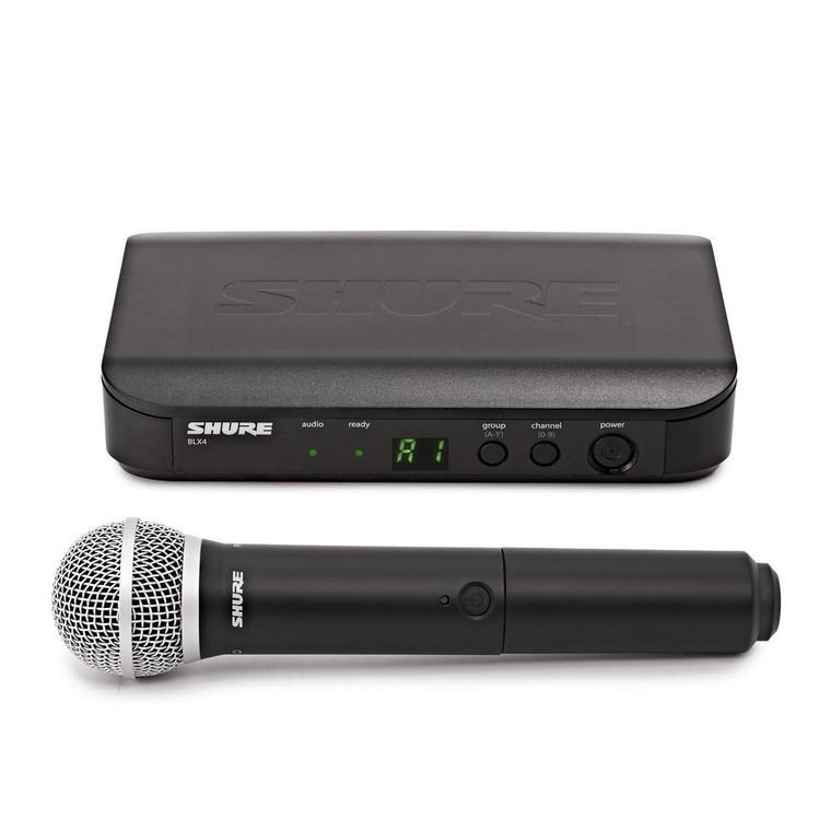 Shure BLX24UK/PG58-K3E Wireless Vocal System with PG58 Handheld Microphone