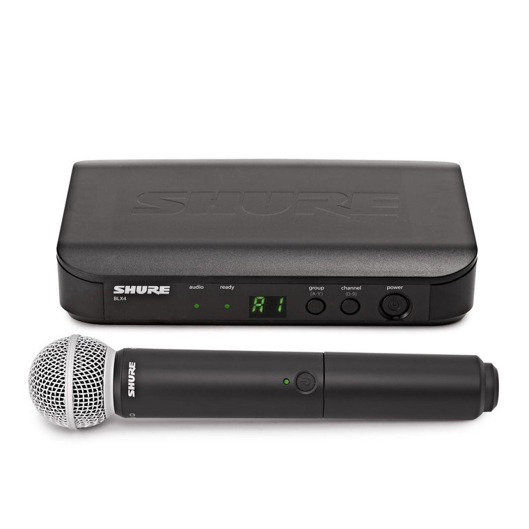 Shure BLX24UK/SM58-K3E Wireless Vocal System with SM58 Handheld Microphone