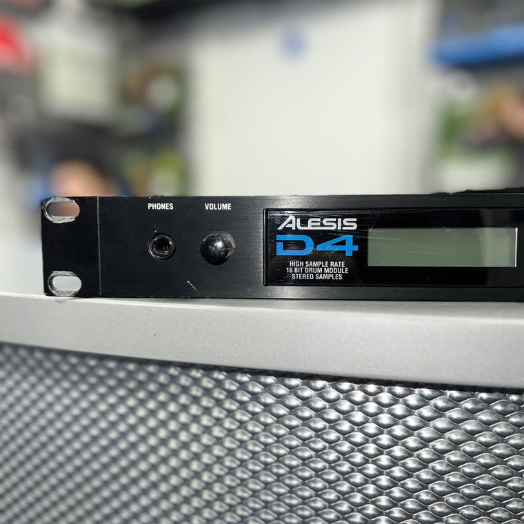 Used Alesis D4 19" Rack Drum Module (B)