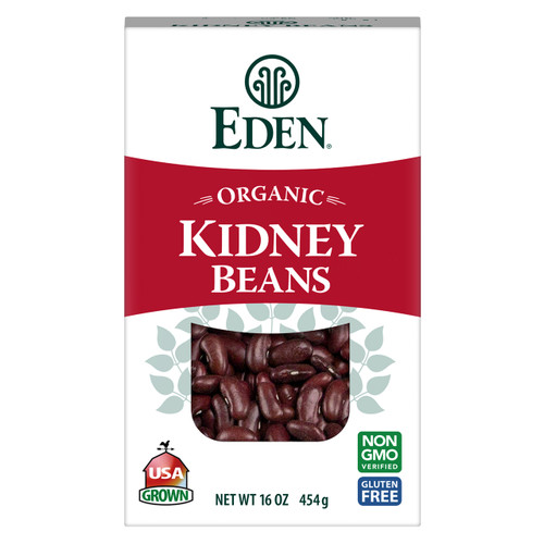 Dark Red Kidney Beans, Organic, Dry