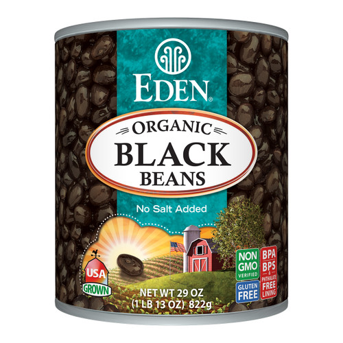 Black Beans, Organic - 29 oz