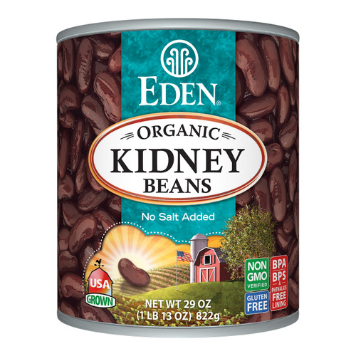 Kidney (dark red) Beans, Organic - 29 oz