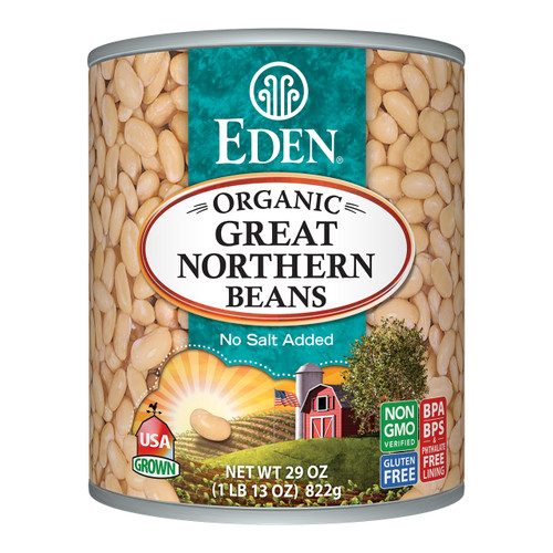 Great Northern Beans, Organic - 29 oz
