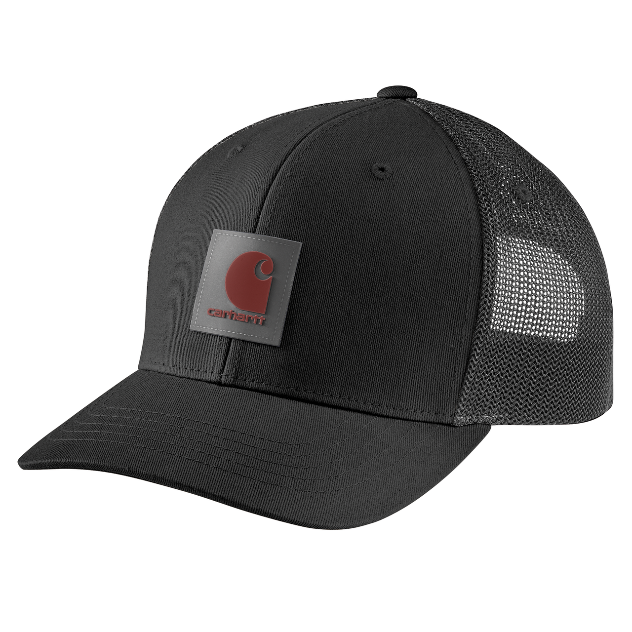Rugged Flex Twill Mesh-Back Logo Patch Cap Black Arborvitae - Custom Chrome  Europe