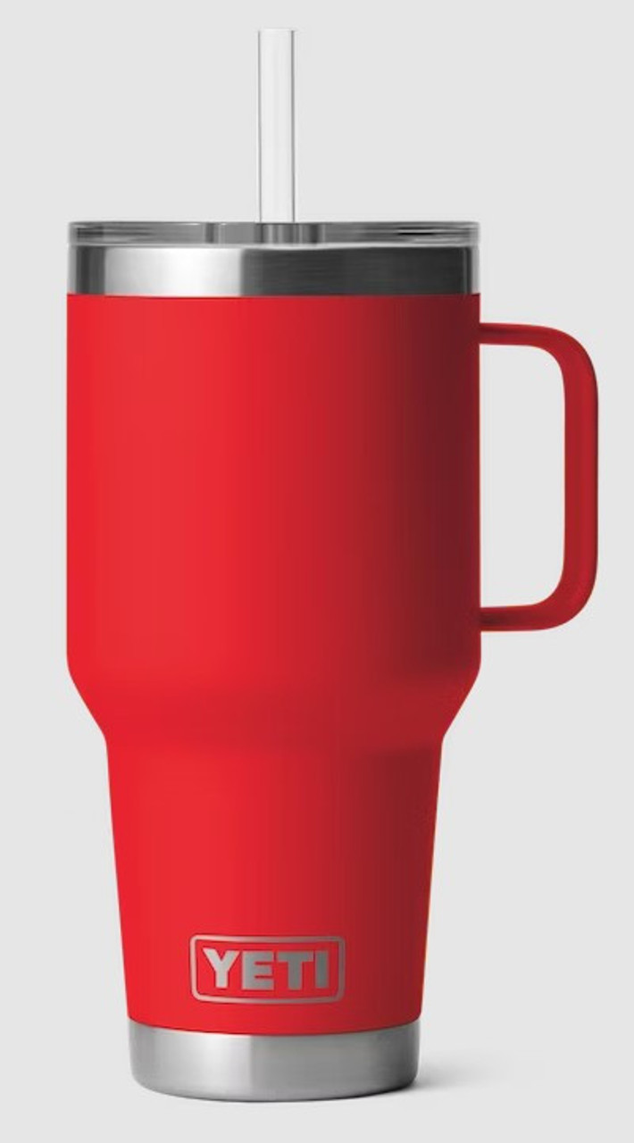 YETI Rambler 35oz Straw mug Red