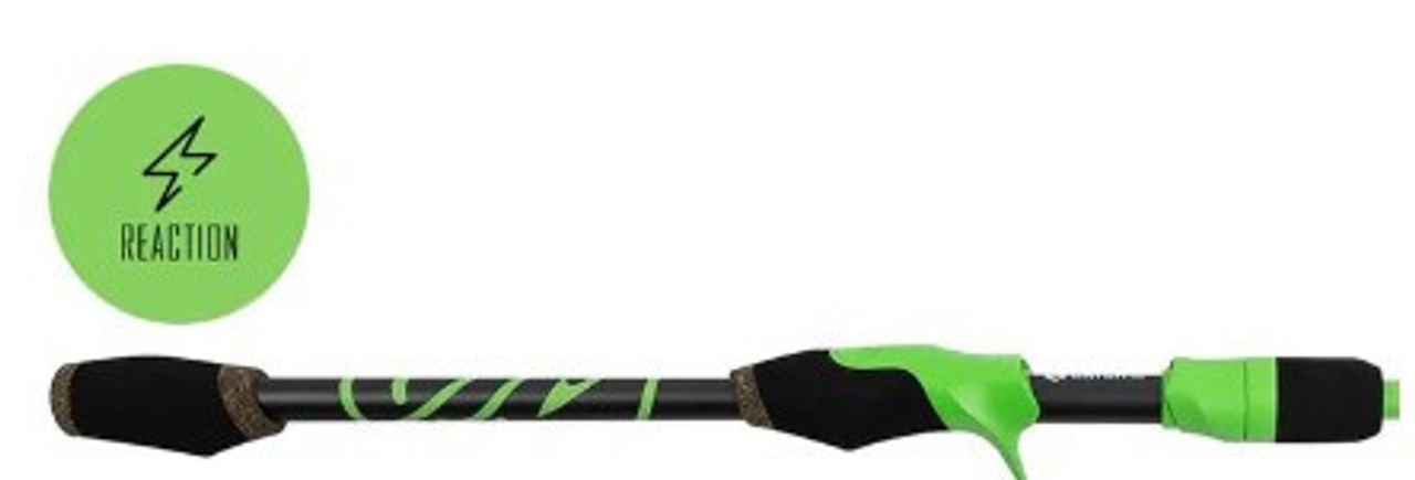 Green Series Reaction Casting Rod - 7`2 - Medium - Black/Green - Ramsey  Outdoor