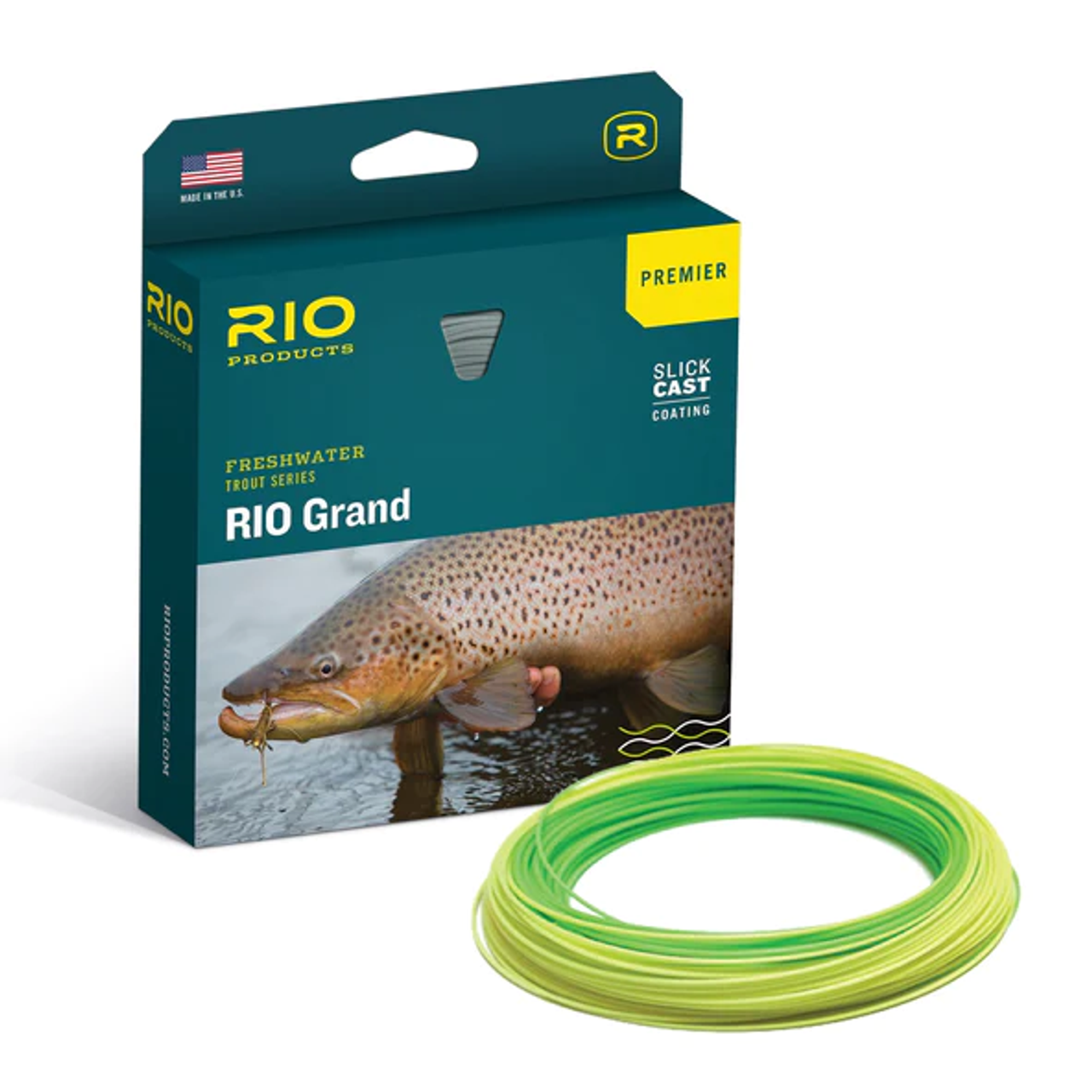 Rio Premier Grand Fly Line - Pale Green/Yellow - WF5F