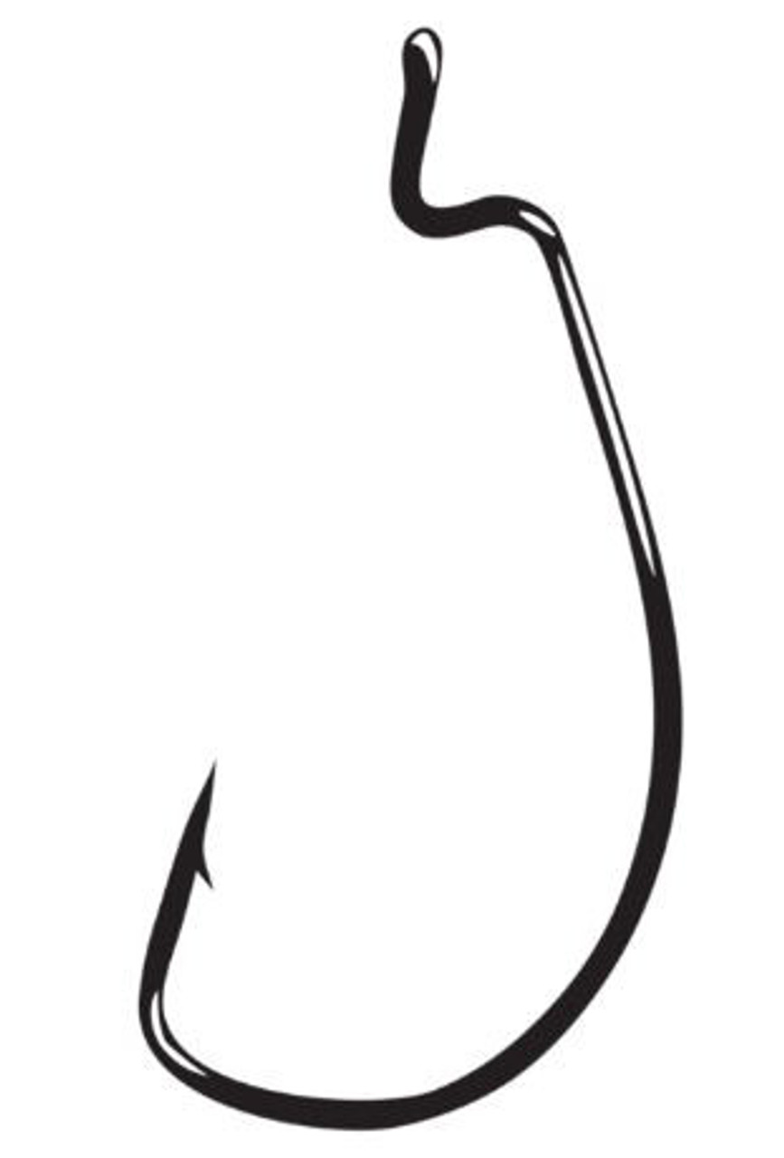 Offset Shank Hook - 3/0 - Black - Ramsey Outdoor