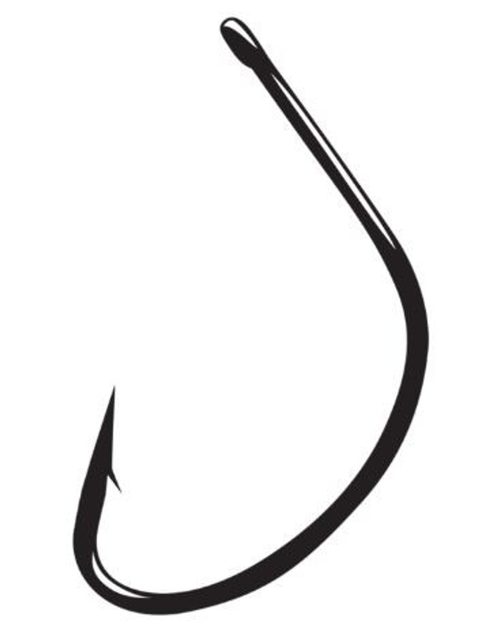 Gamakatsu Shiner Hook - 2/0 Black