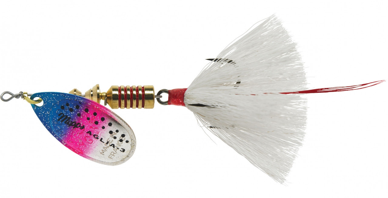 Aglia Bait Series Spinner - #3 - Dressed Treble - Rainbow Trout - Ramsey  Outdoor