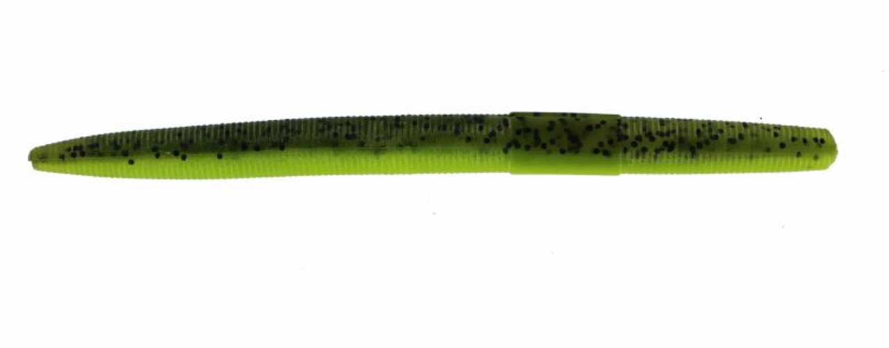 Big Bite Baits TS5WKY-04 5 Soft Neko Wacky Stick Watermelon/Chart