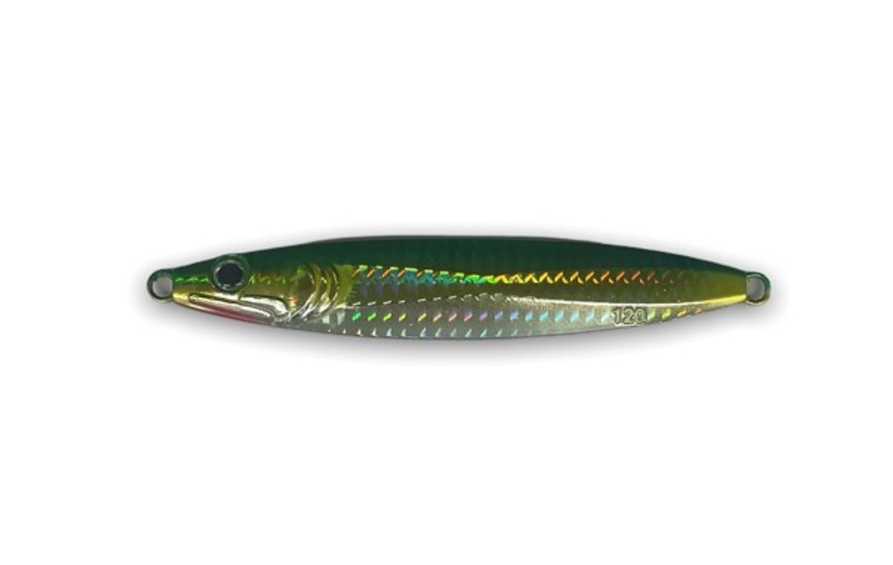 Flat Side Tuna Jig - 150G - Green/Chartreuse
