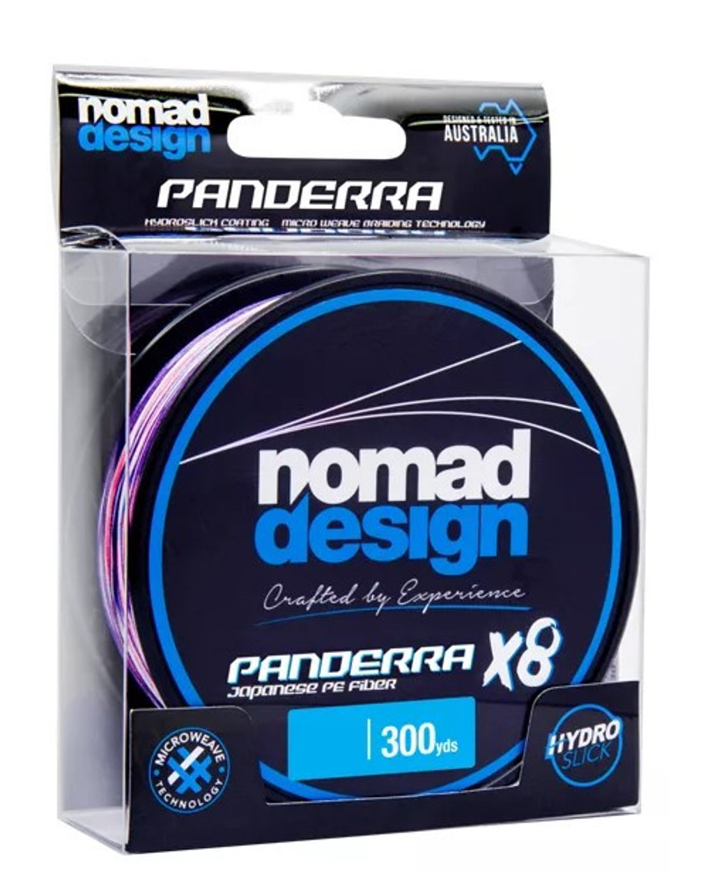 Nomad Design Panderra 8x Multi-Color Braid 20 Pound / 300 Yards