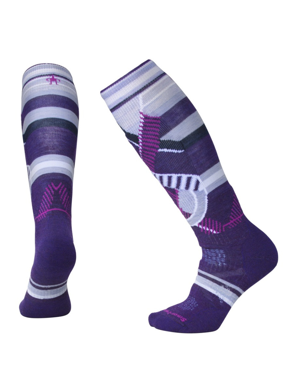 La chaussette de ski mauve, Smartwool, Chaussettes sport