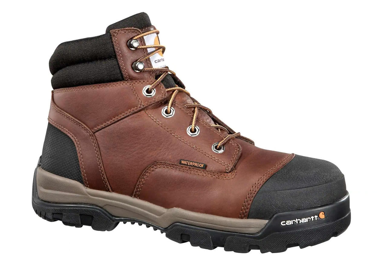 Lugz Mens Drifter 6 Steel Toe Water Resistant Slip Resistant Flat Heel Work  Boots - JCPenney