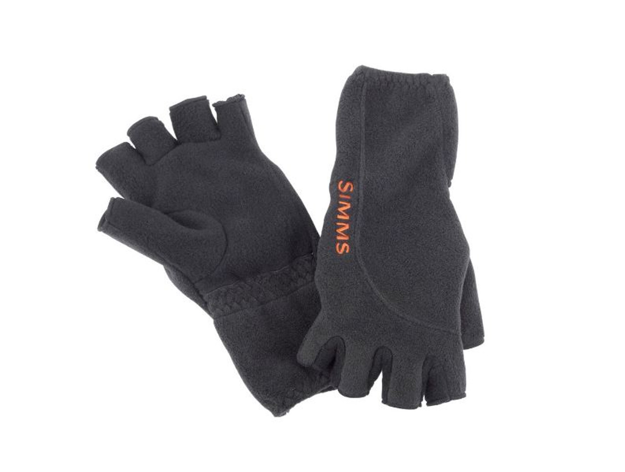 Men's Headwaters Half Finger Fishing Glove - (Large) - Black