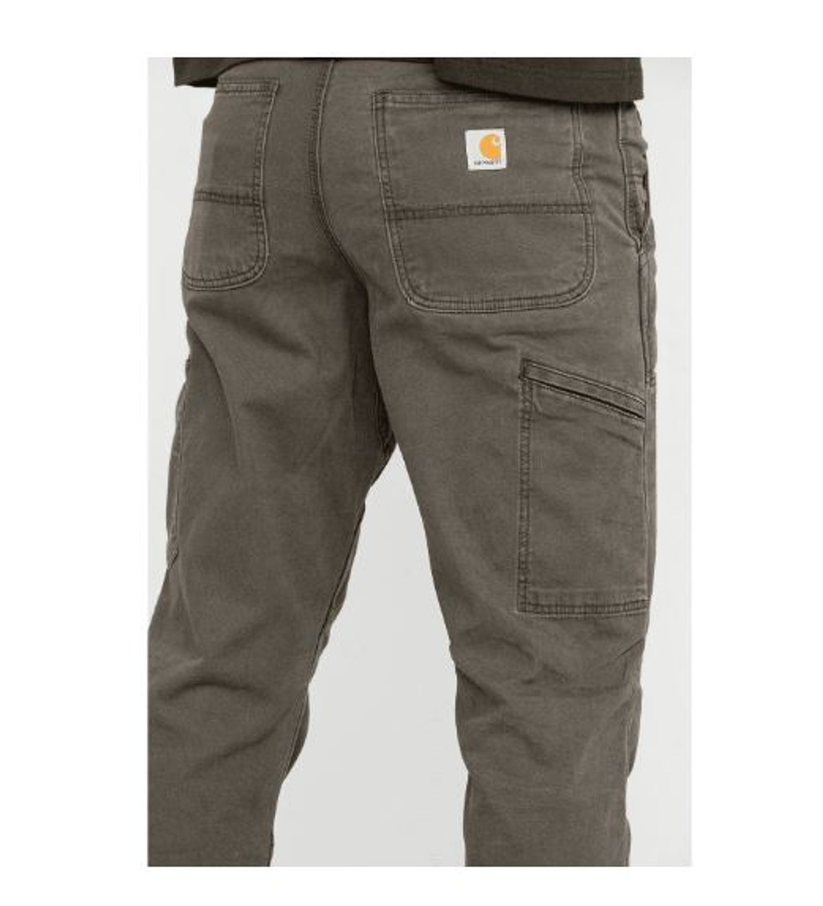 Carhartt Men's Rugged Flex® Relaxed Fit Canvas Double Knee Utility