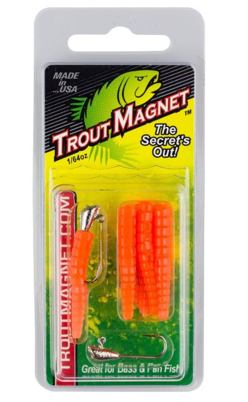 Trout Magnet 9 Piece Packs - Orange - Ramsey Outdoor