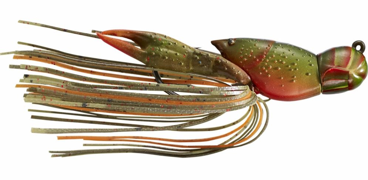 Hollow Body Crawfish - 1.5in - 3/8oz - Olive Orange - Ramsey Outdoor