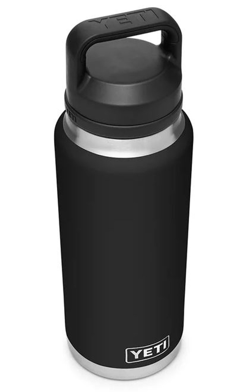 YETI Bottle - 36oz Duracoat - Chug Cap - Black