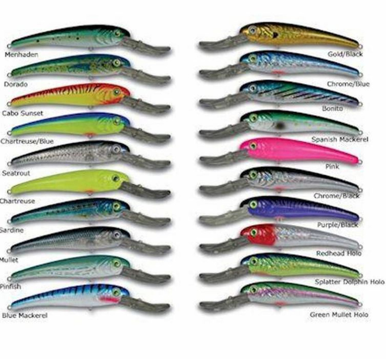 Mann's Stretch 15+, 25+, 30+ Trolling Lures - 30+ - Length: 11 - Weight:  6oz / Purple/Black