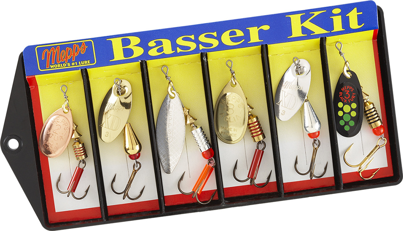 Basser Kit - Plain Lure Assortment - Assorted - Ramsey Outdoor