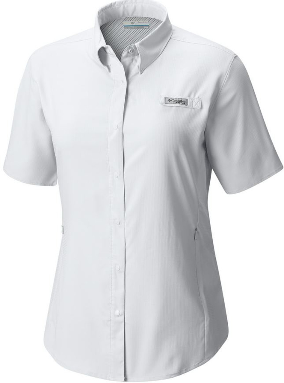 Women's PFG Tamiami II Short Sleeve Shirt - White