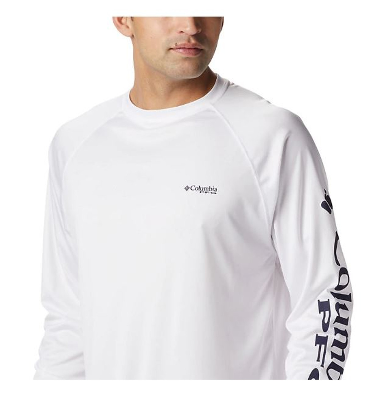 Men's PFG Terminal Tackle Long Sleeve Shirt - White/Nightshade - Ramsey  Outdoor