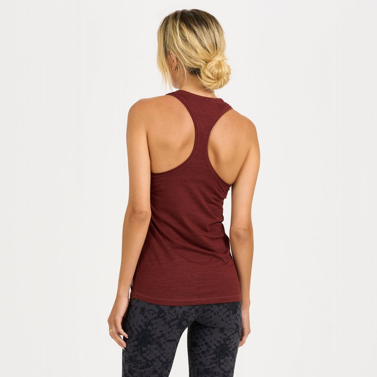 Women's Lux Performance Tank Top - Brick Heather - Ramsey Outdoor