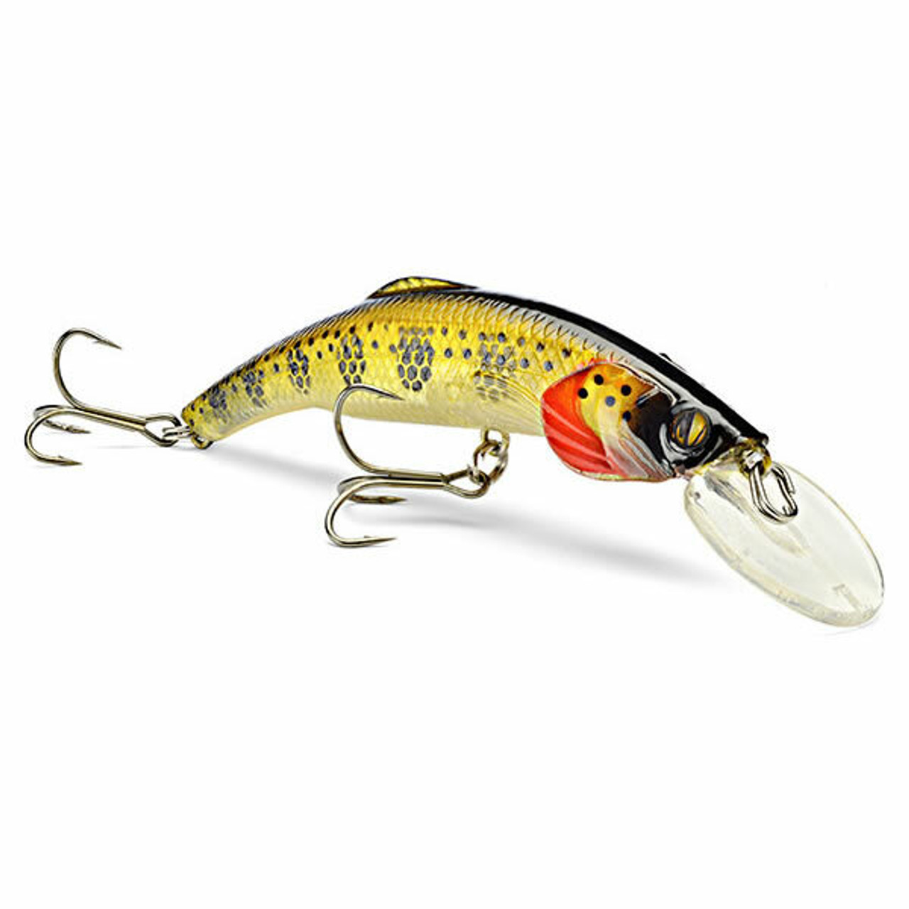 Nano Kinchou Minnow 1 3/4 - Hot Steel