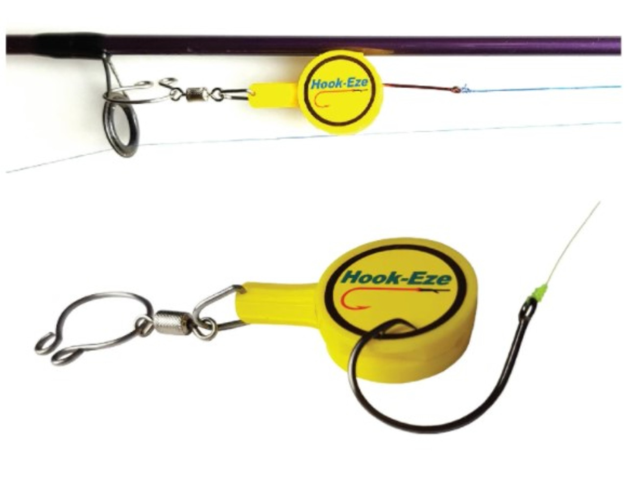 HOOK-EZE Fishing Tool - Yellow