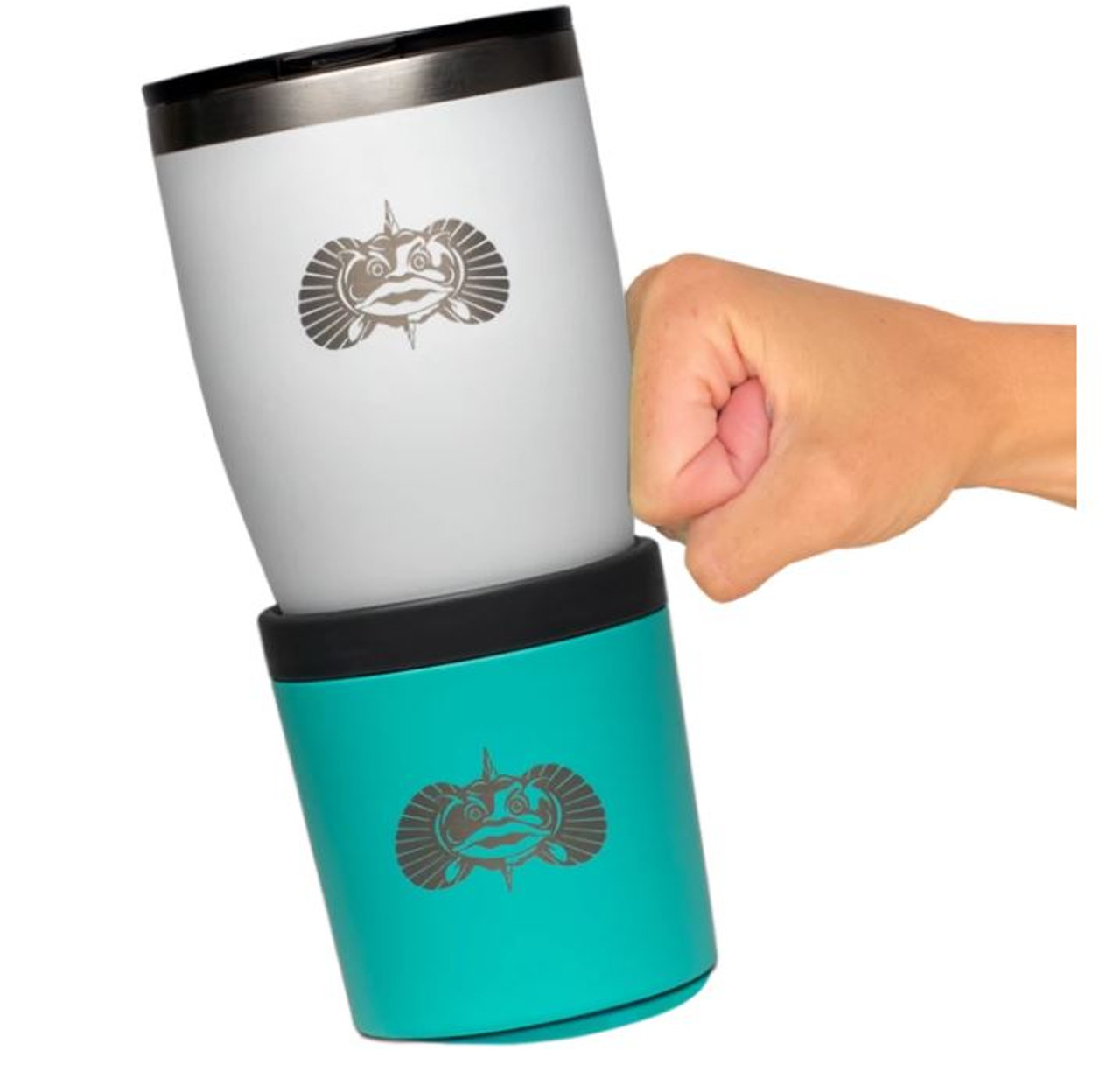 Toadfish The Anchor Universal Non-Tipping Cup Holder - Graphite