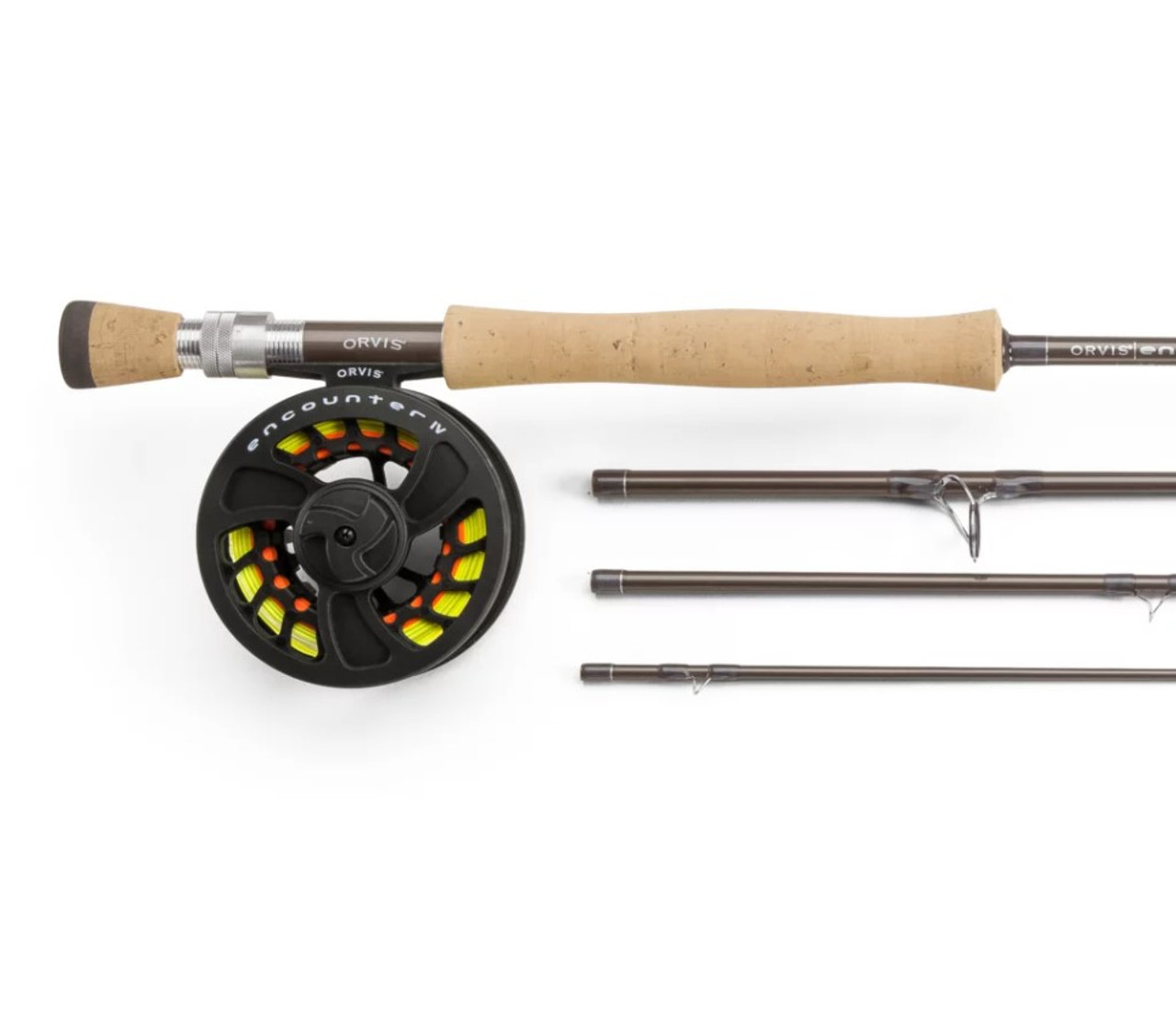 Encounter 7-weight 10' Fly Rod Outfit - Brown - Ramsey Outdoor
