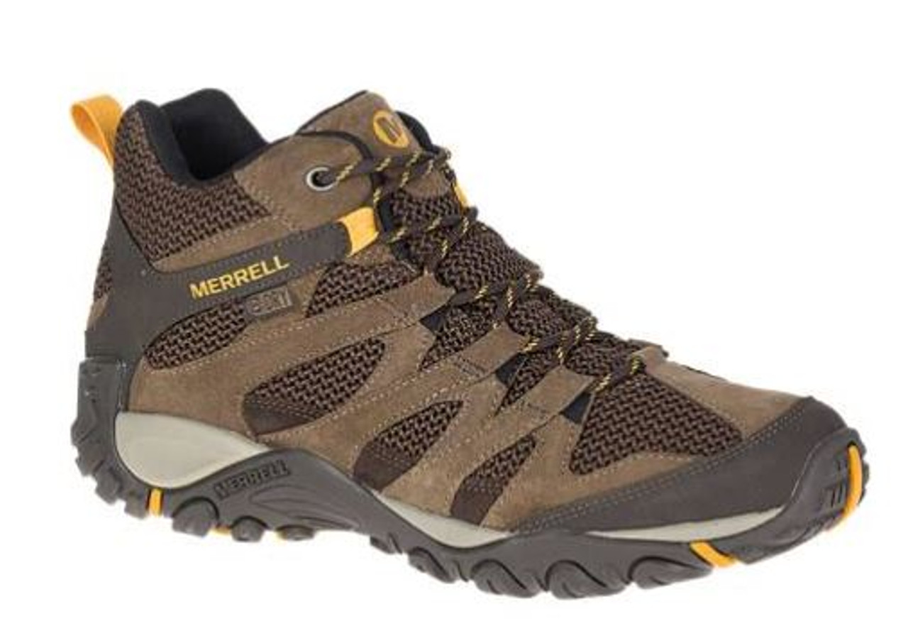 merrell men's alverstone mid waterproof hiking boots