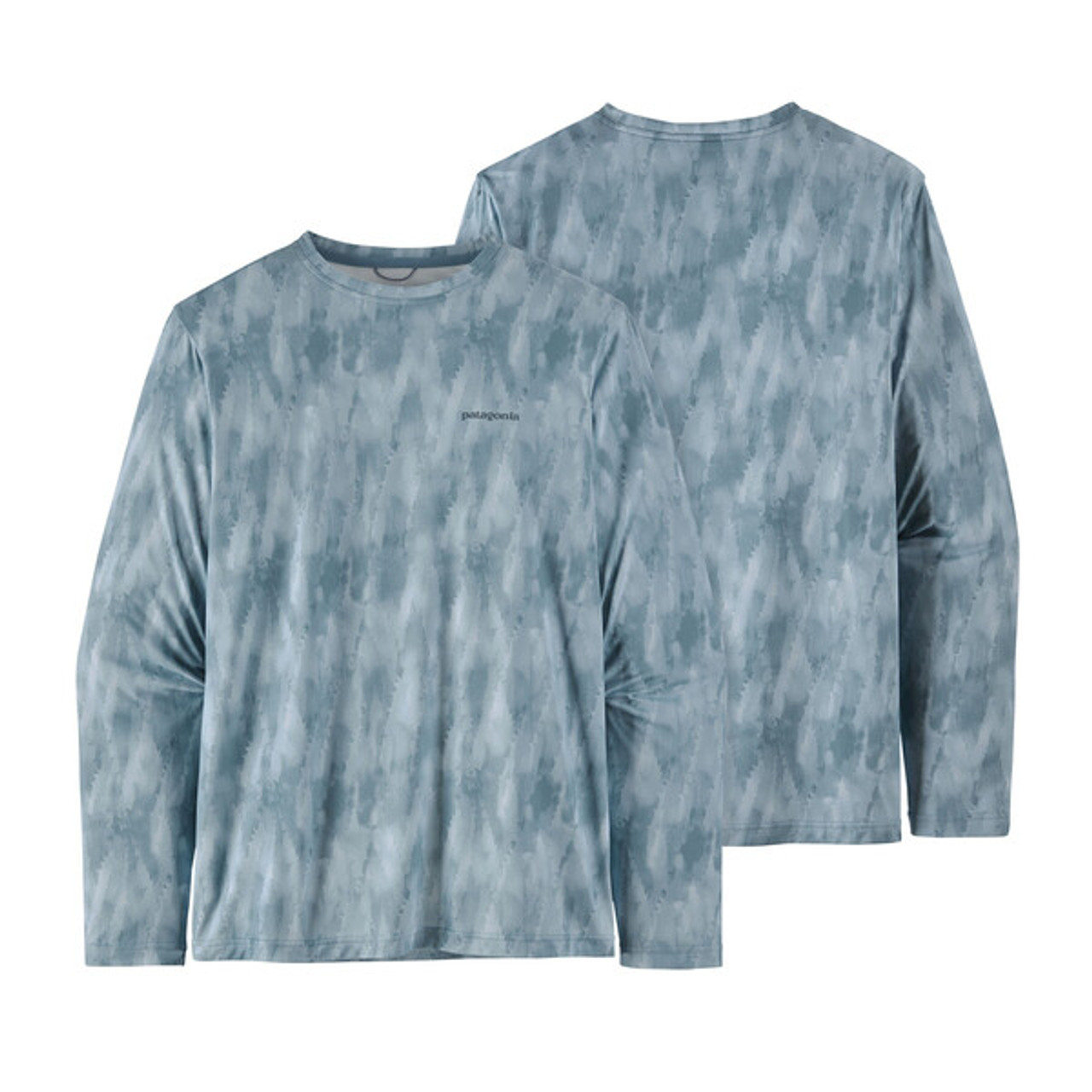 Patagonia Men's Long-Sleeved Capilene® Cool Daily Fish Graphic